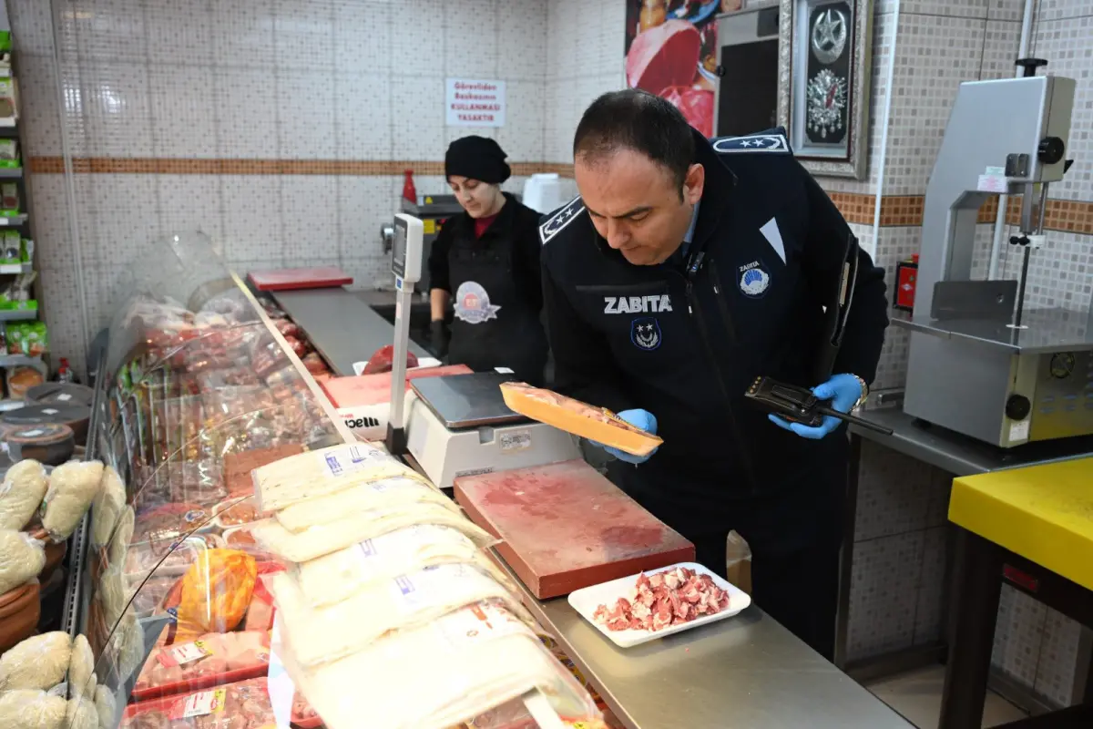 Aksaray’da kasaplara ‘hijyen’ denetimi