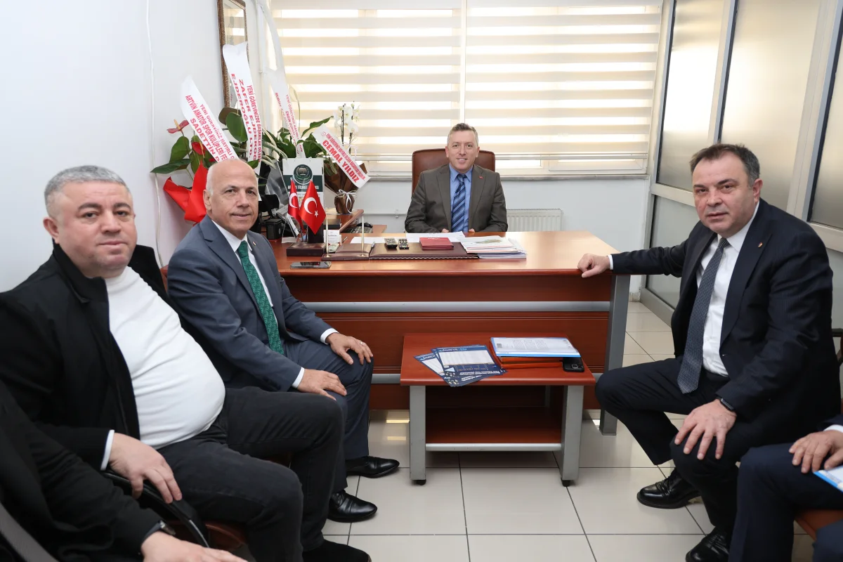 Artvin’de Oda Başkanlarından İl Müdürü Keskin’e hayırlı olsun ziyareti