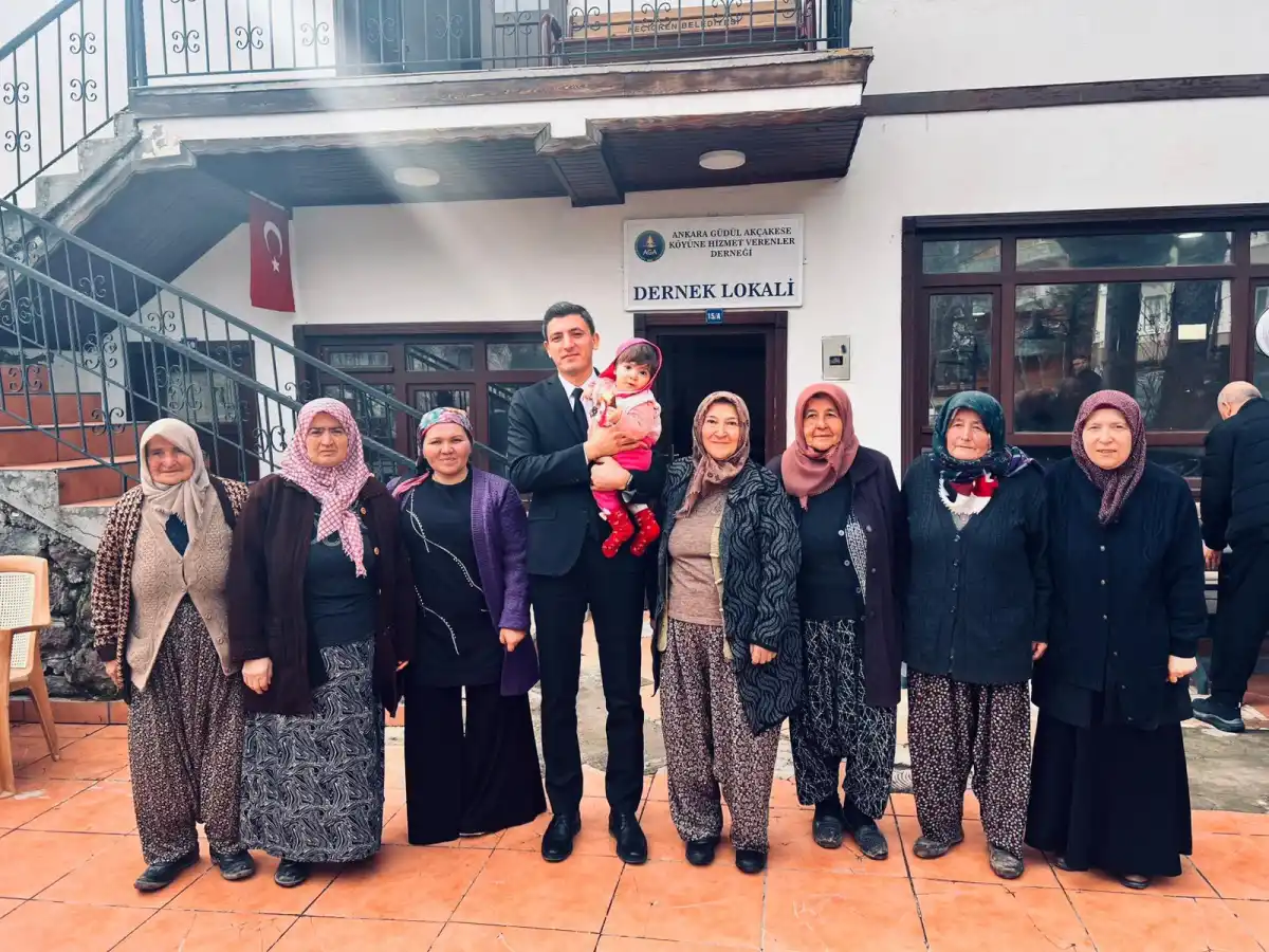 Güdül Kaymamı mahalle ziyaretinde
