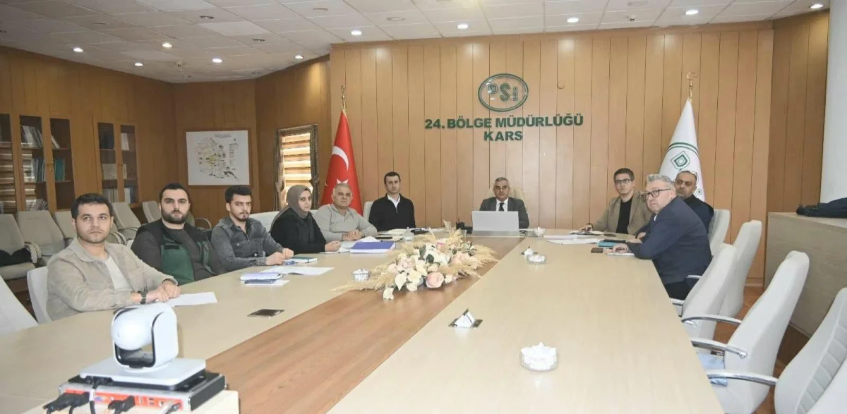 Kars DSİ’de değerlendirme toplantısı düzenlendi