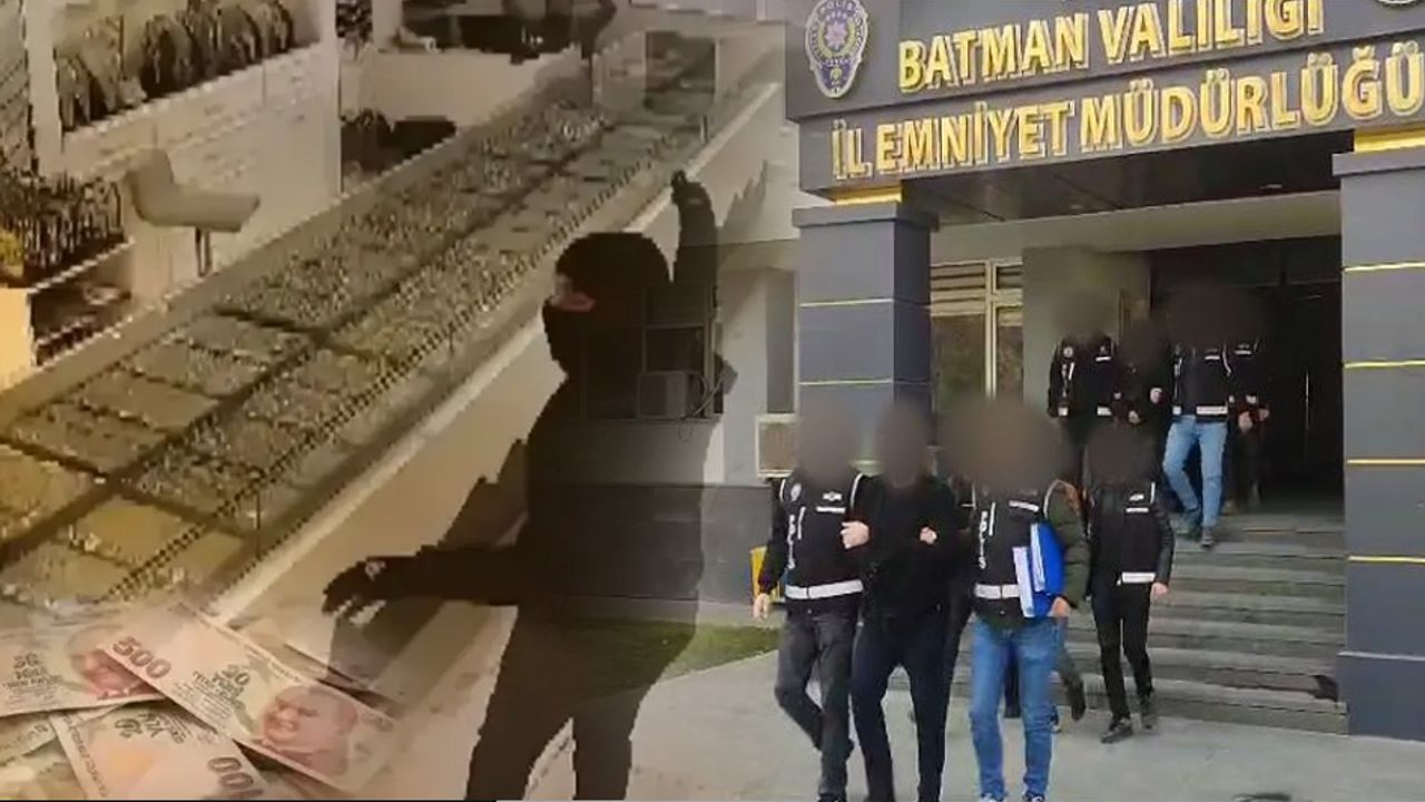 Batman’da meydana gelen kuyumcu soygununda 6 şüpheli gözaltında
