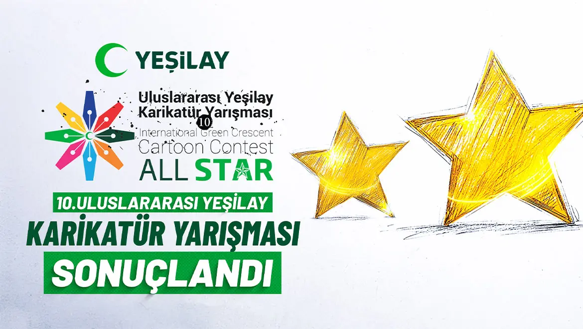 10. Uluslararası Yeşilay Karikatür Yarışması All Star sonuçlandı