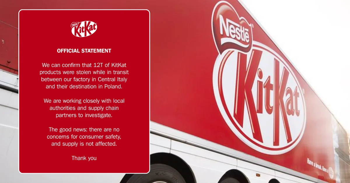 12 ton çikolatalı gofret kayıp: Dev sevkiyat çalındı