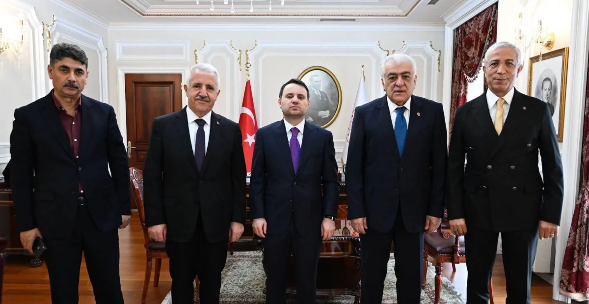 AK Parti Heyetinden Adalet Bakanı Akın Gürlek’e hayırlı olsun ziyareti