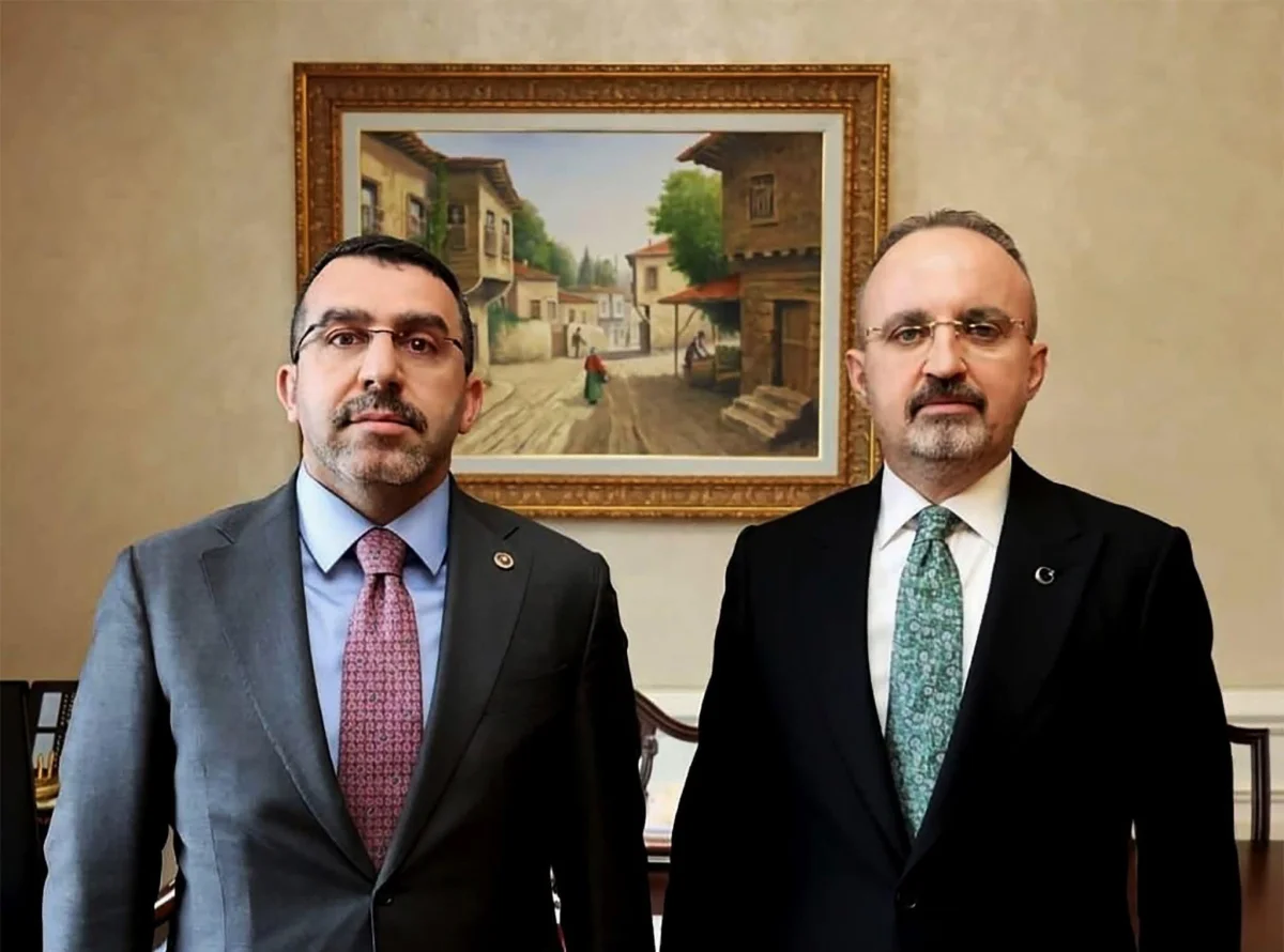 AK Parti Kars Milletvekili Adem Çalkın’dan Ankara’da ziyaret