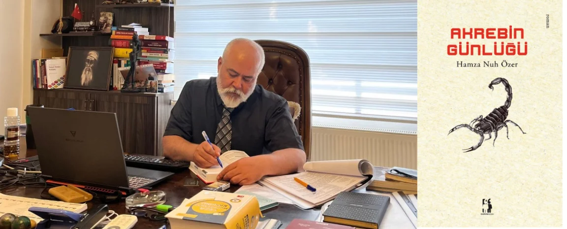 Akrebin günlüğü kitapevlerinde ve dijital platformlarda yerini aldı