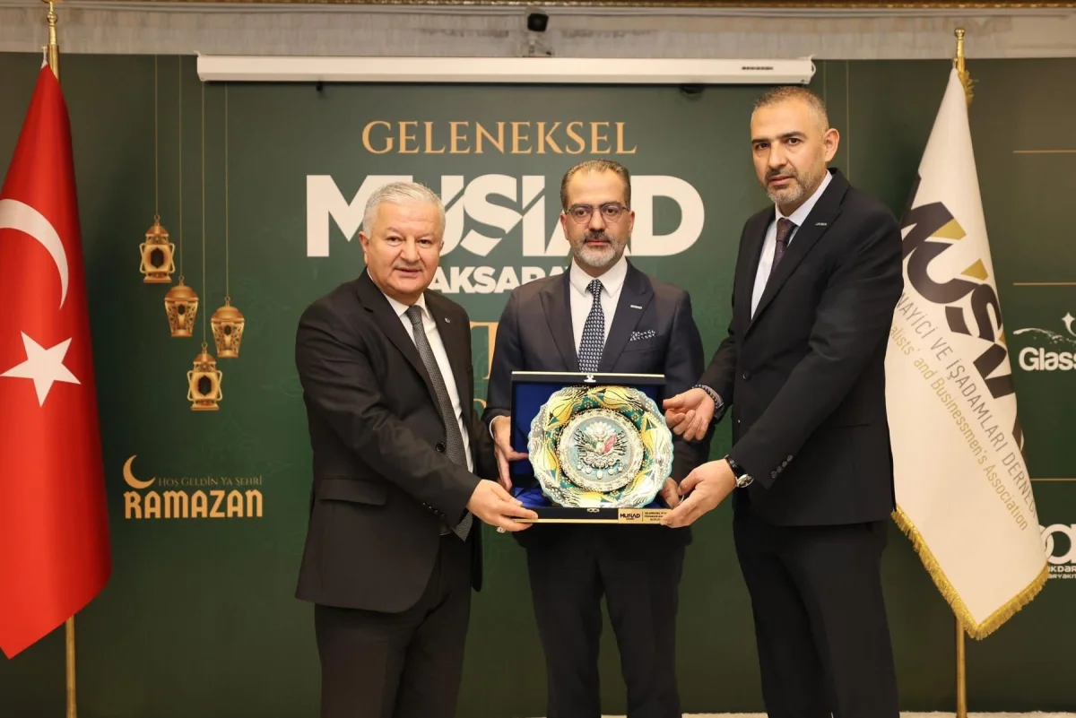 Aksaray MÜSİAD’dan duygulandıran iftar: İş dünyası ve asırlık çınarlar aynı masada