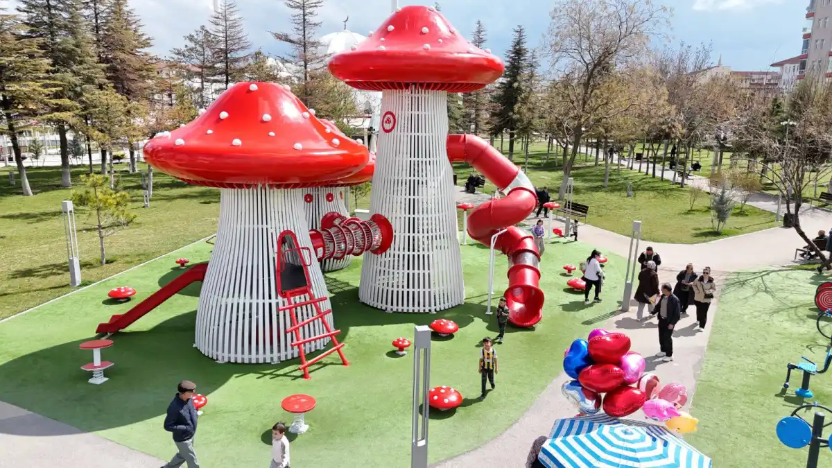 Aksaray’da oyun parkları yenileniyor