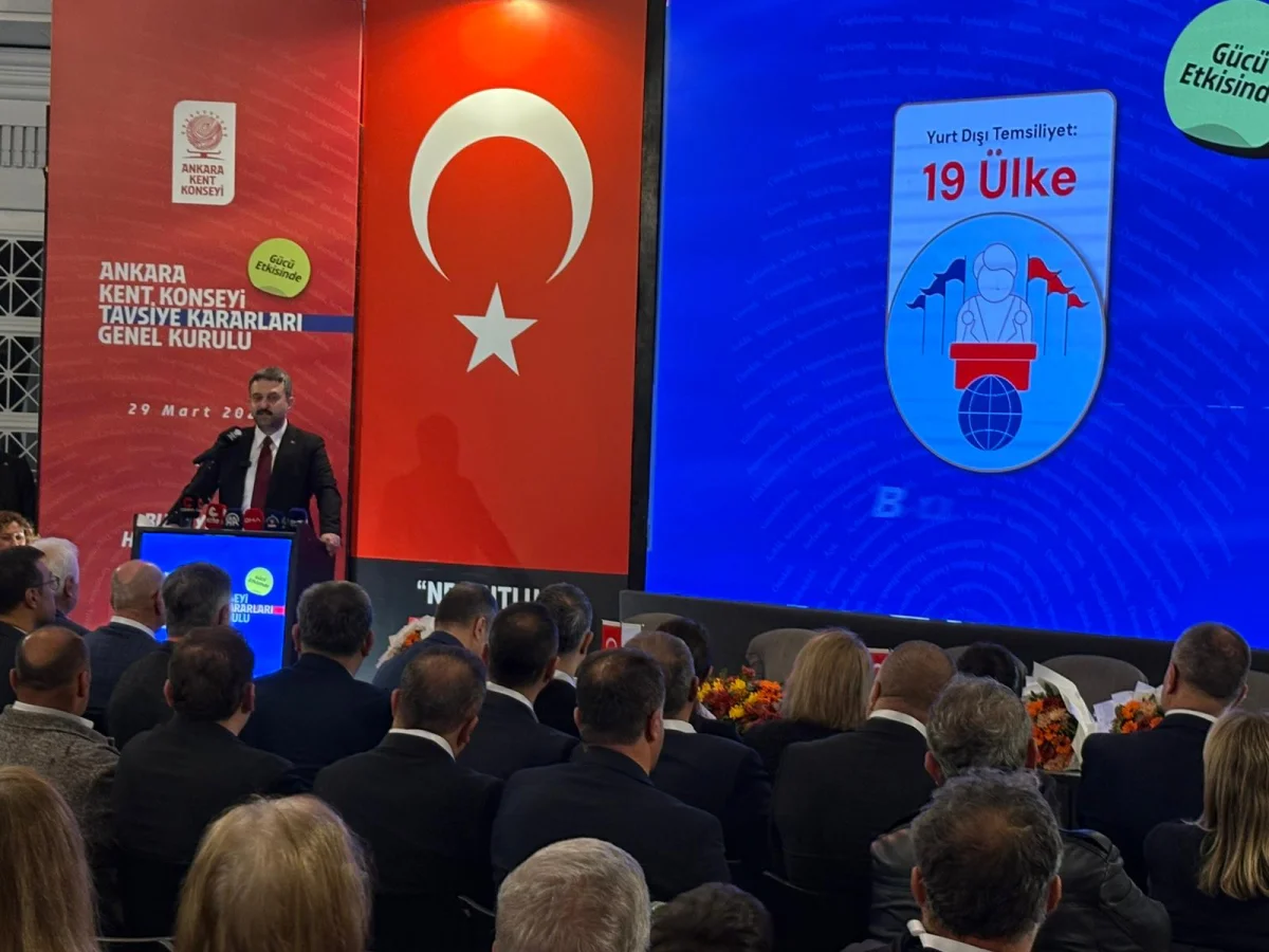 Ankara Kent Konseyi’nde 300’ü aşkın tavsiye kararıyla Başkent’in geleceği şekilleniyor