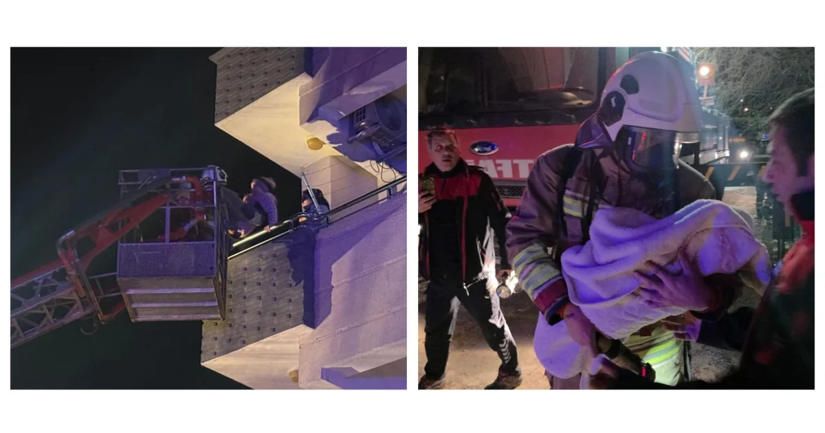 Antakya’da ev yangını