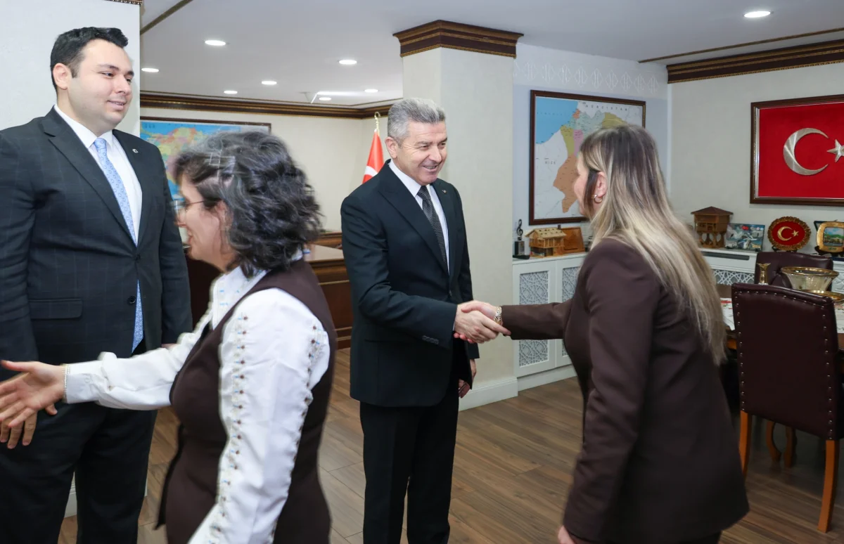 Artvin Valisi Ergün, İçişleri Personeliyle bayramlaştı