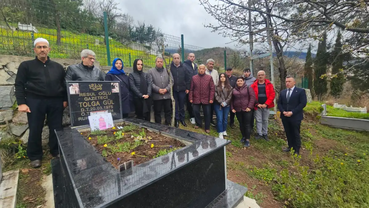 Artvinli Gazeteci Tolga Gül vefatının ikinci yılında özlemle anıldı