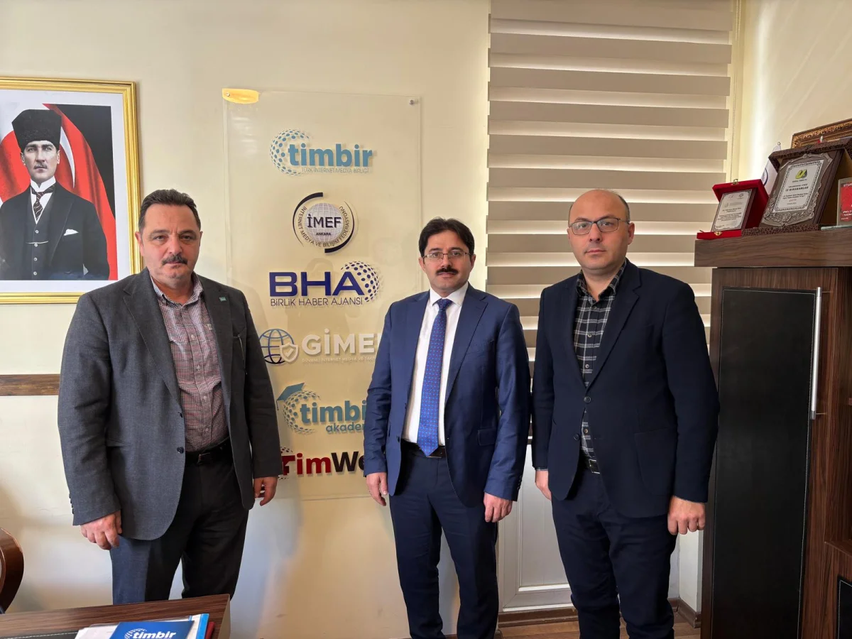 AYBÜ Esenboğa Kampüs Koordinatörü Şahbudak’tan TİMBİR ve BHA’ya ziyaret