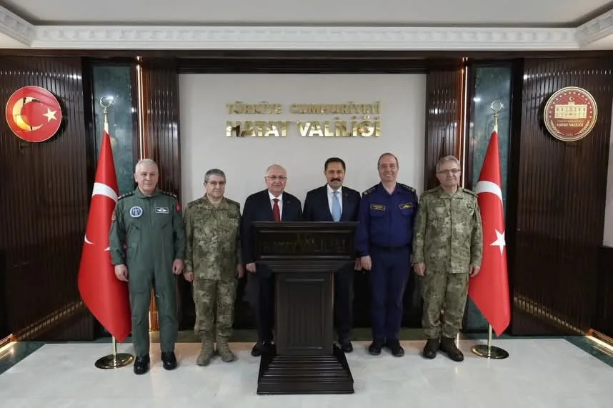 Bakan Güler Hatay Valiliği’ni ziyaret etti