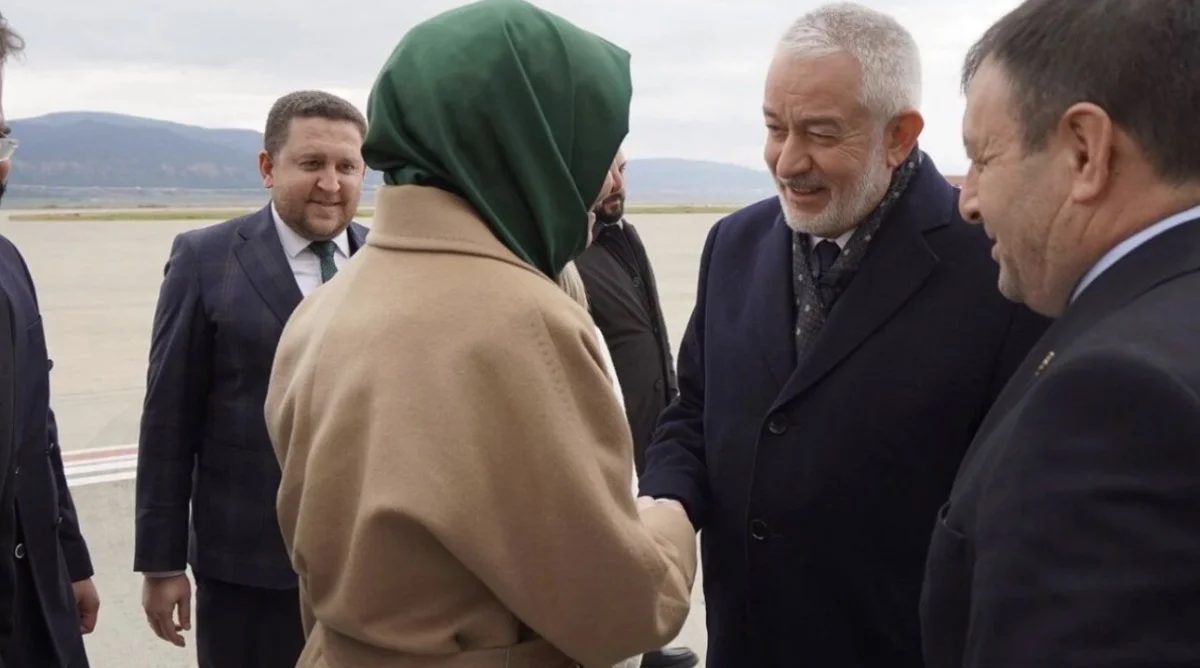 Başkan Fatma Betül Sayan Kaya Isparta‘ya geldi