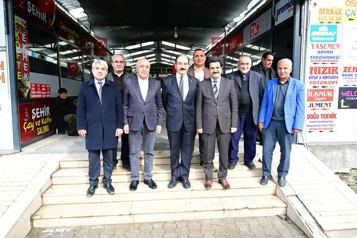 Başkan Taşkın Esnaf Odalarıyla bir araya gelerek çarşıdaki süreci değerlendirdi