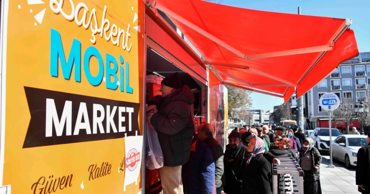 Başkent Mobil Marketler bu hafta 6 ilçede yüzde 100 yerli et başkentlilerle buluşuyor