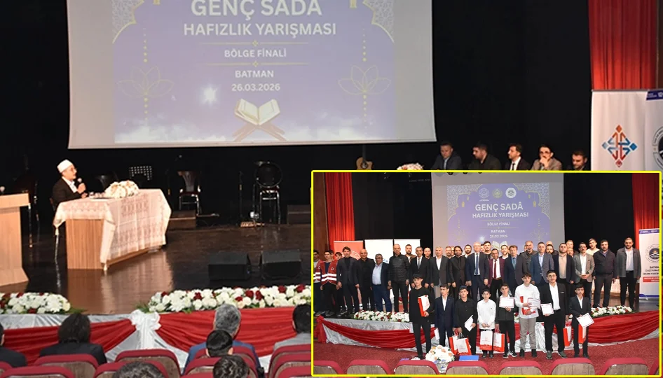 Batman’da “Genç Sadâ Hafızlık yarışması” bölge finali tamamlandı