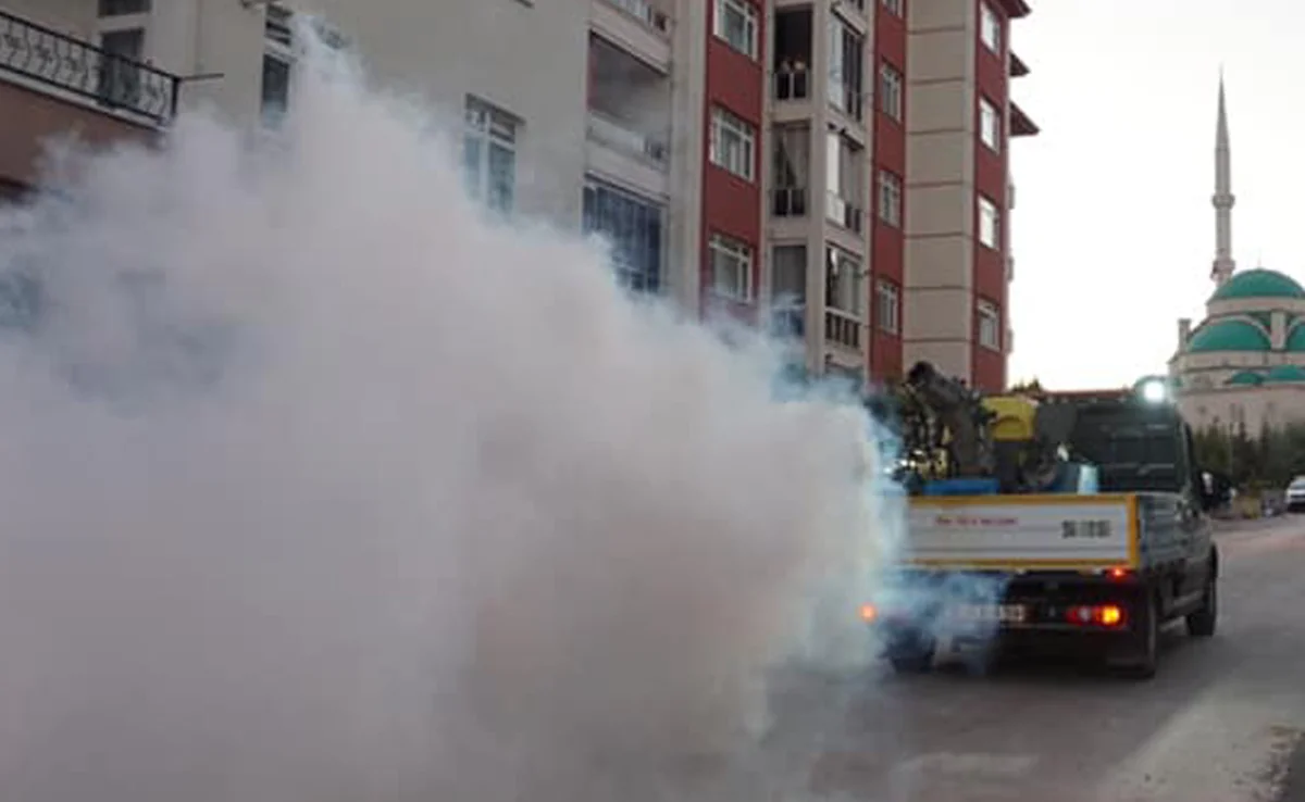 Beypazarı Belediyesi, Larva ilaçlama çalışmaları başladı