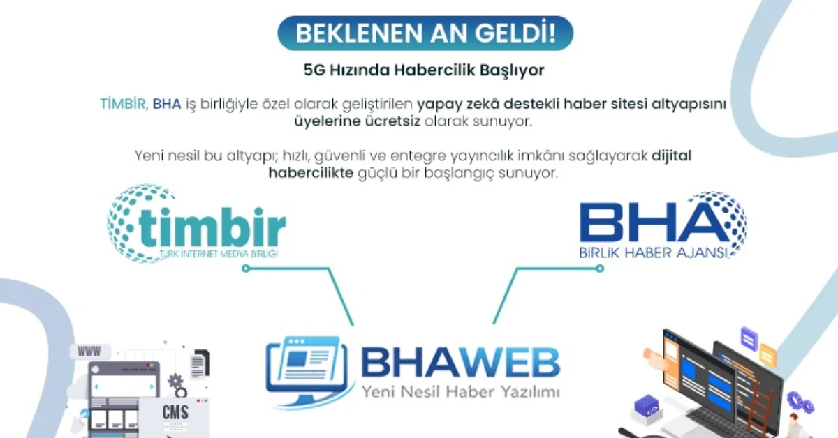 BHAWEB ile yapay zekâ destekli habercilik başlıyor