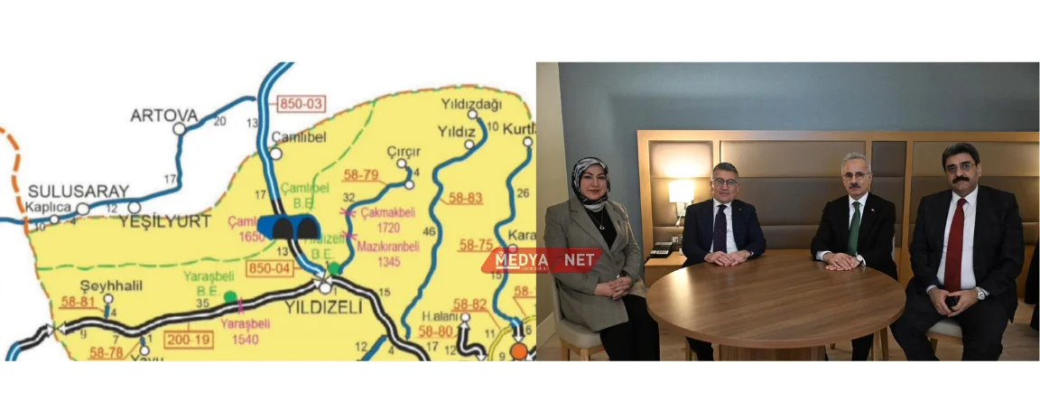 Çamlıbel tüneli ve bağlantı yolları projesinin ihale süreci tamamlandı