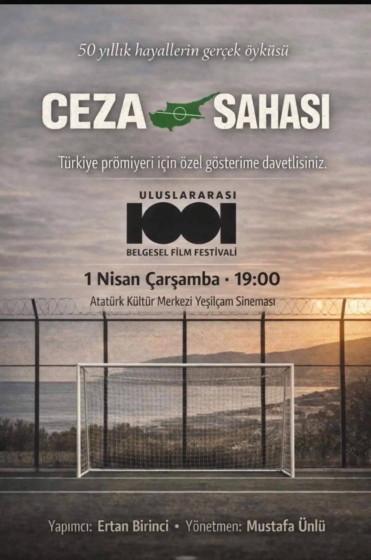 “Ceza Sahası” Türkiye Prömiyerini İstanbul’da yapıyor