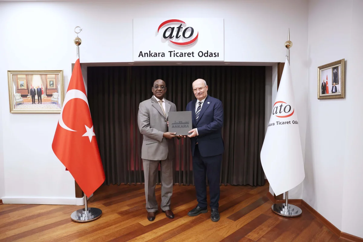 Gine Büyükelçisi Fofana, Ato Başkanı Baran’ı ziyaret etti