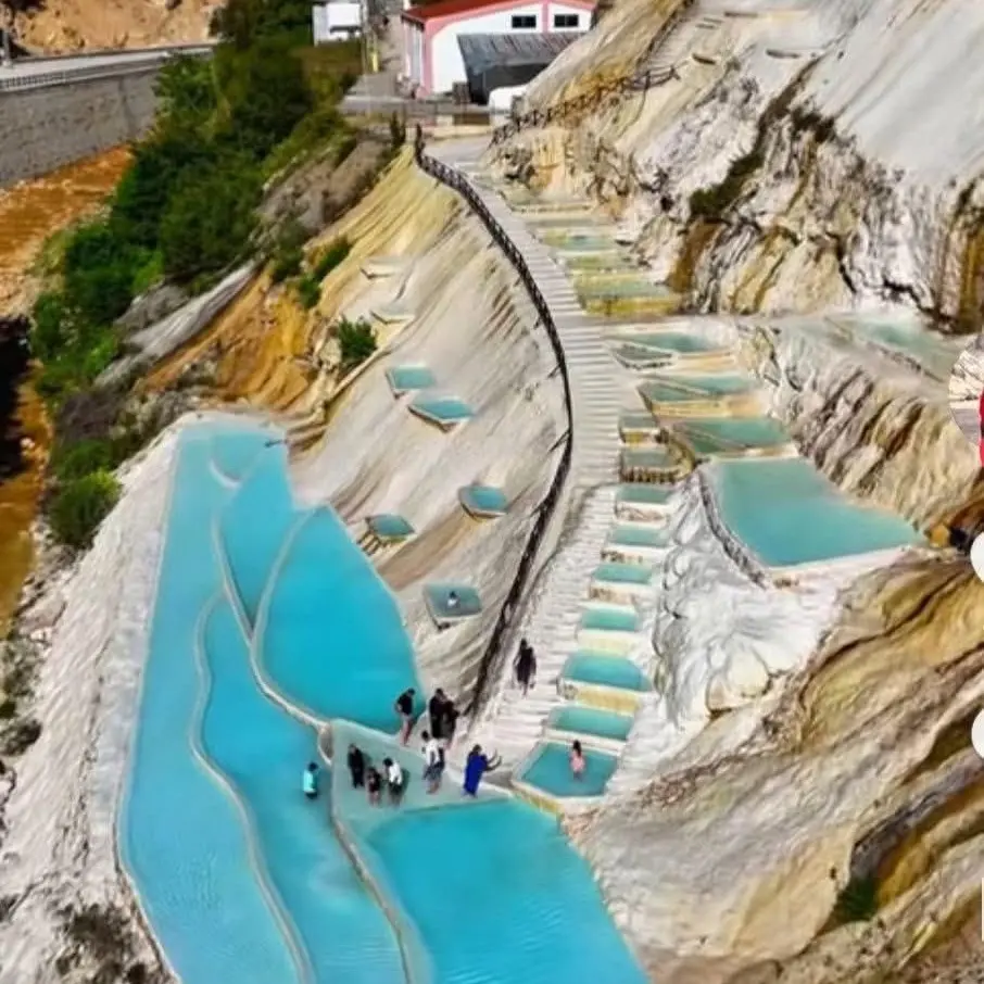 Giresun Göksu Travertenleri ziyarete açılıyor