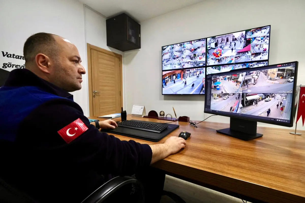 Giresun’da kent güvenliğine kameralı denetim