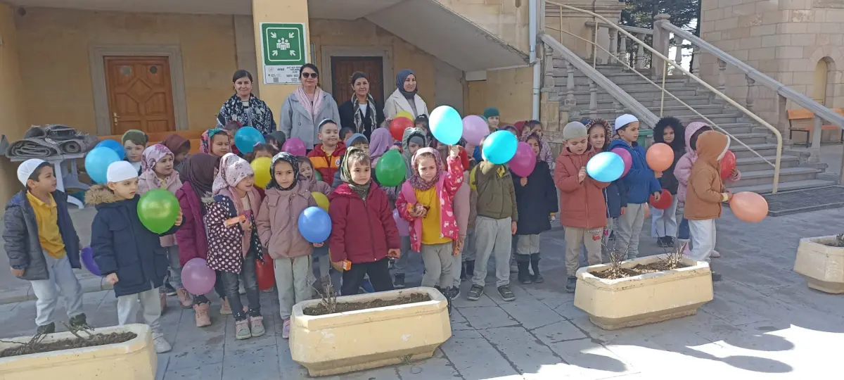 Gülağaç Anaokulu’ndan Türkiye Yüzyılı’na özel etkinlik