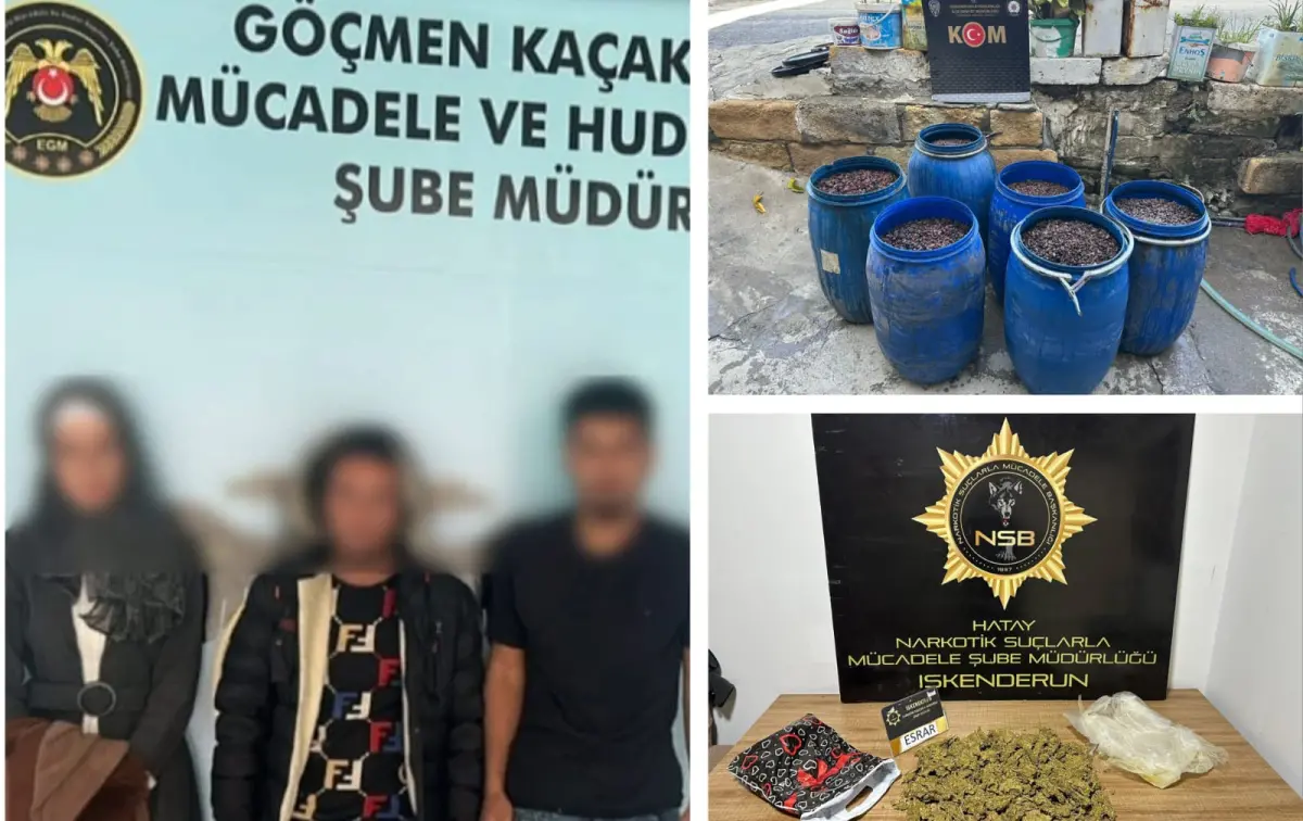 Hatay’da 6 şüpheli yakalandı