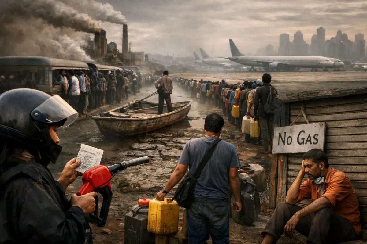 Hürmüz krizi Asya’yı vurdu: Yakıt karnesi, kapanan iş yerleri ve uzaktan çalışma dönemi