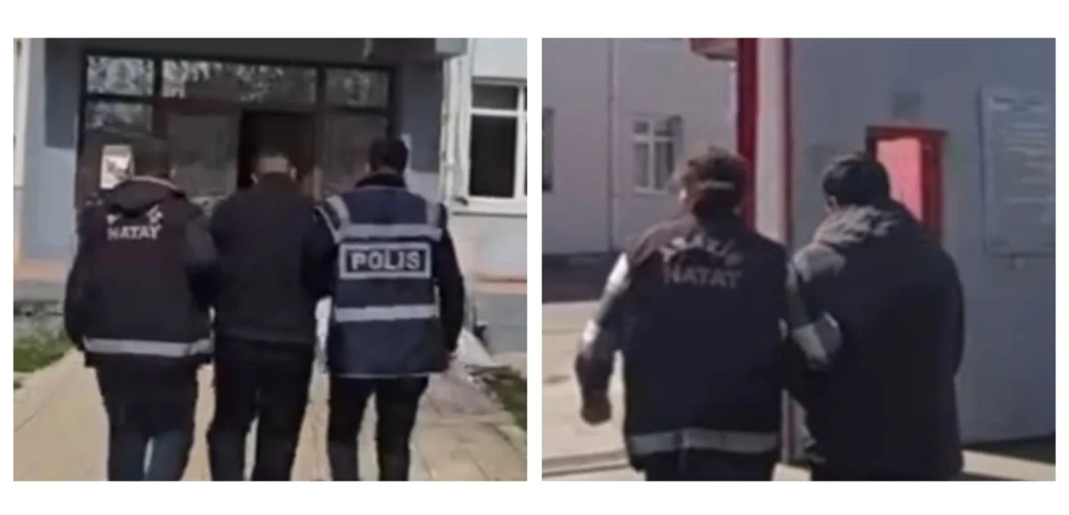 Hatay’da emniyet güçleri tarafından iki hükümlü yakalandı