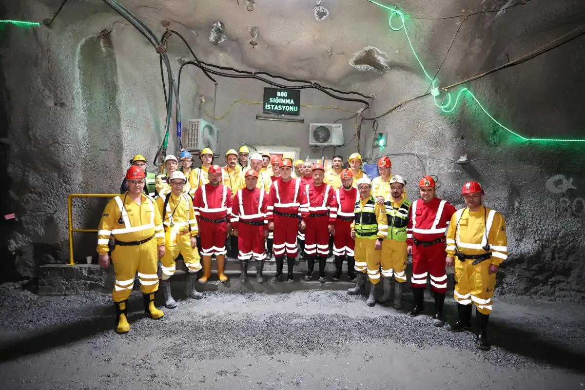 Işıkhan, Çayeli’nde maden işçileriyle sahurda bir araya geldi