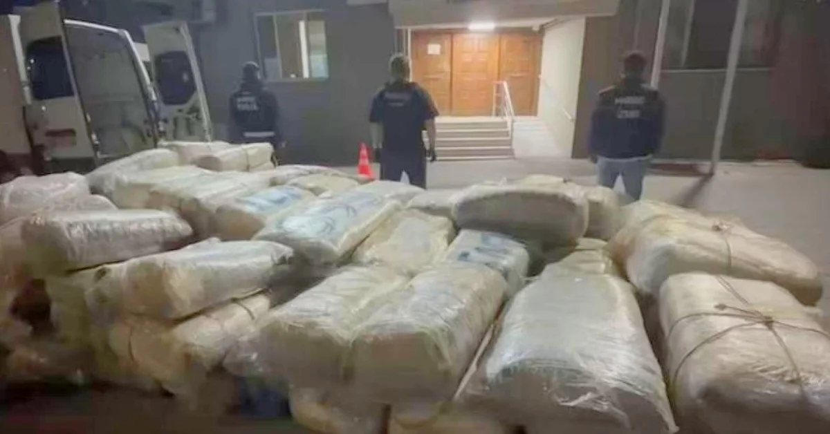 İzmir’de dev uyuşturucu operasyonu: 1,3 ton skunk ele geçirildi