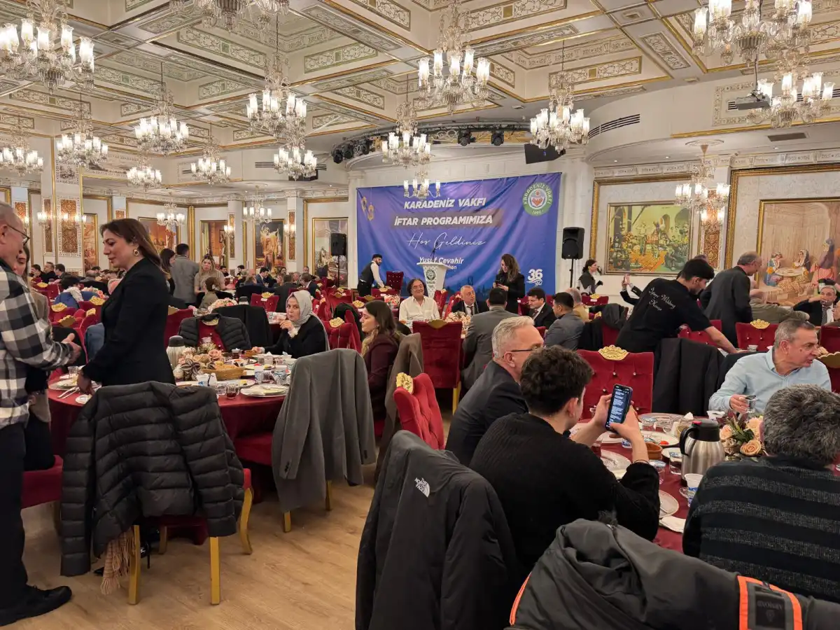 Karadeniz Vakfı birlik ve beraberlik iftarında buluştu