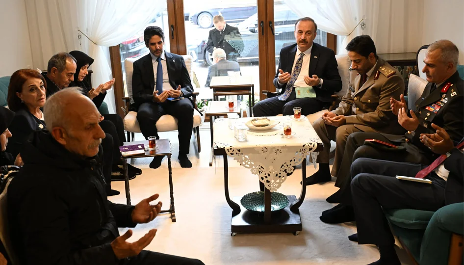 Katar Büyükelçisi’nden Isparta’da Şehit ailesine taziye ziyareti!