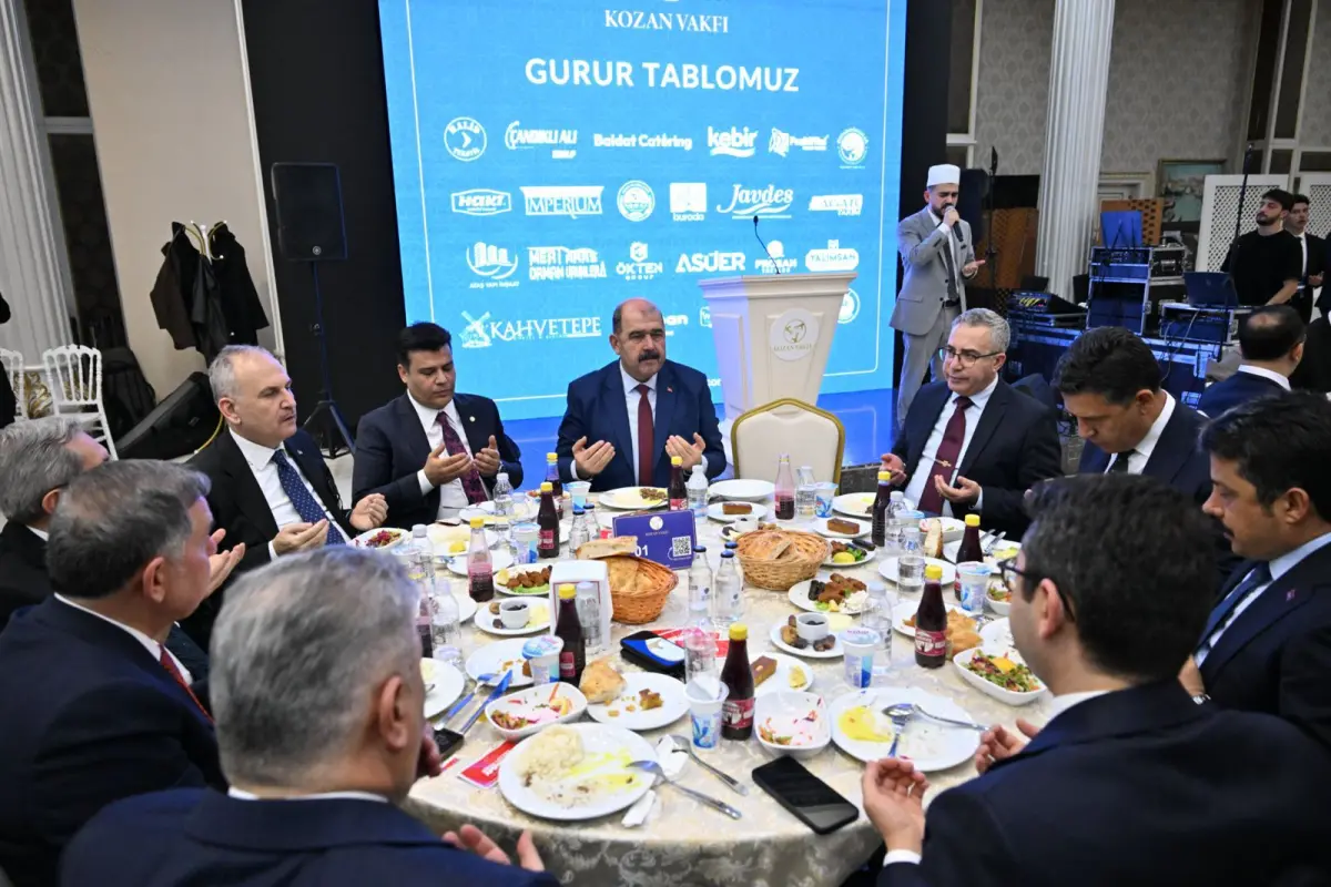 “Kozan Vakfı İftarında Çukurova Birliği mesajı”