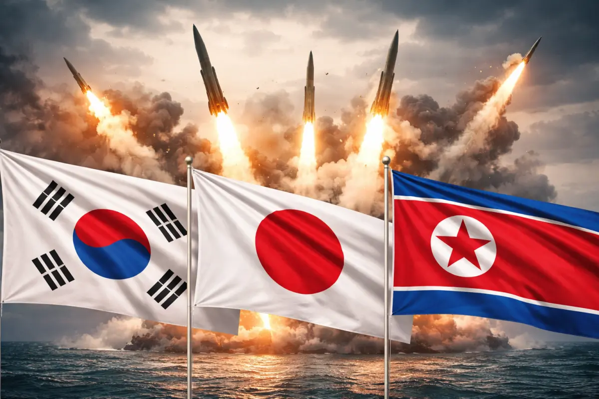 Kuzey Kore’den Japon Denizi yönüne çok sayıda balistik füze denemesi