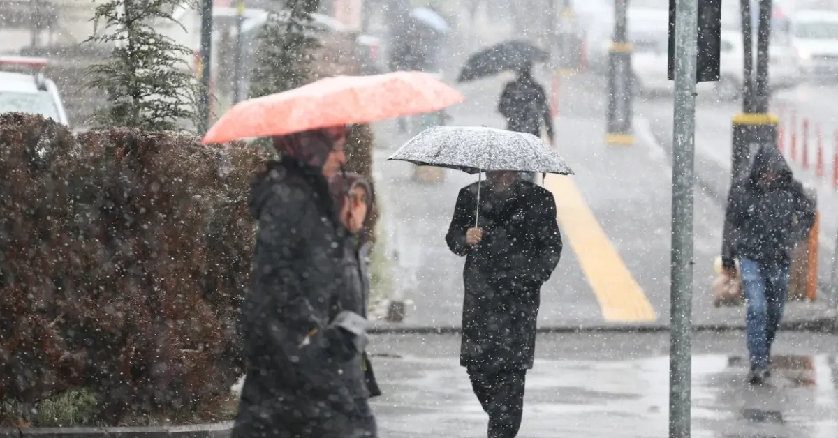 Meteorolojiden uyarı: Sağanak ve kar etkili olacak