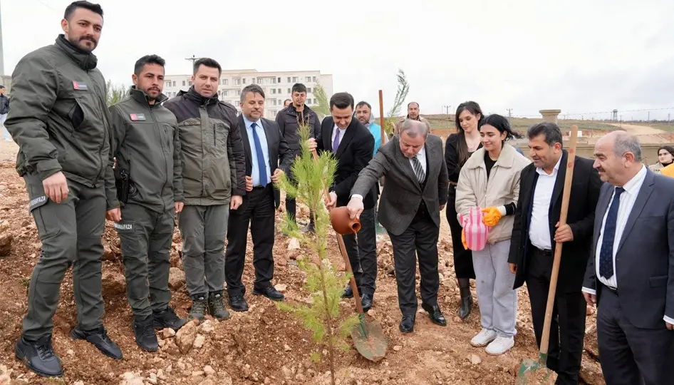 Midyat’ta fidanlar geleceğe nefes oldu