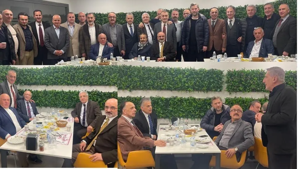 Öz Gıda İş Sendikası Genel Başkan Yardımcısı Hançeroğlu, Rizeli dostlarıyla iftarda buluştu