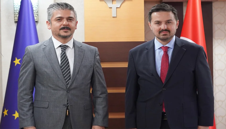 Rektör Çatal’dan TKDK Başkanı Antalyalı’ya ziyaret