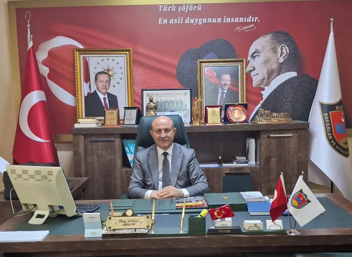 Şoförler Odası Başkanı Okay Ulakcı’dan plakasız araçla trafiğe çıkmayın uyarısı