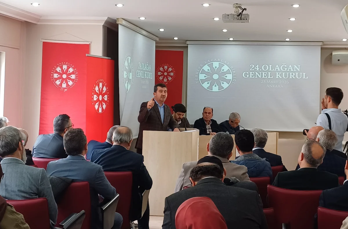Türkiye Yazarlar Birliğinin 24. Olağan Genel Kurulu Ankara’da gerçekleşti