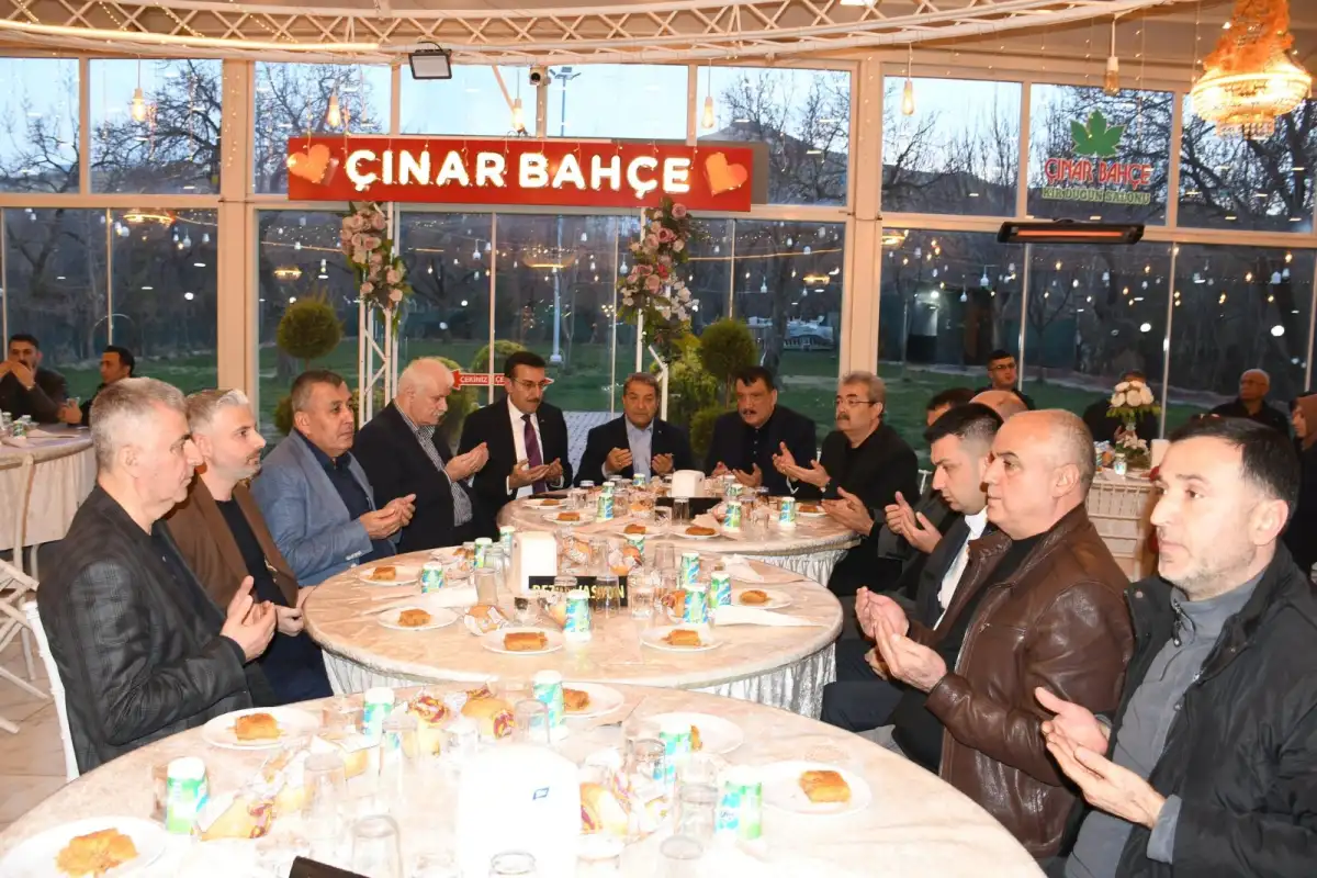 TVF Başkanı Üstündağ Malatya’da iftar sofrasında buluştu
