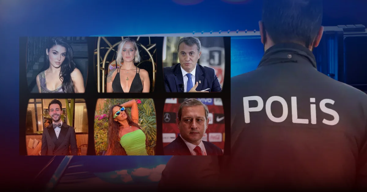 Uyuşturucu soruşturmasında ünlü isimler adliyeye sevk edildi