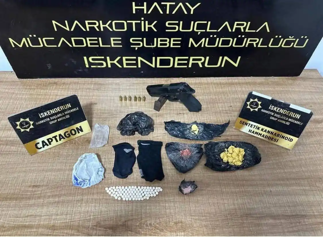 Hatay’da uyuşturucu operasyonları: 20 şüpheli yakalandı, 12’si tutuklandı