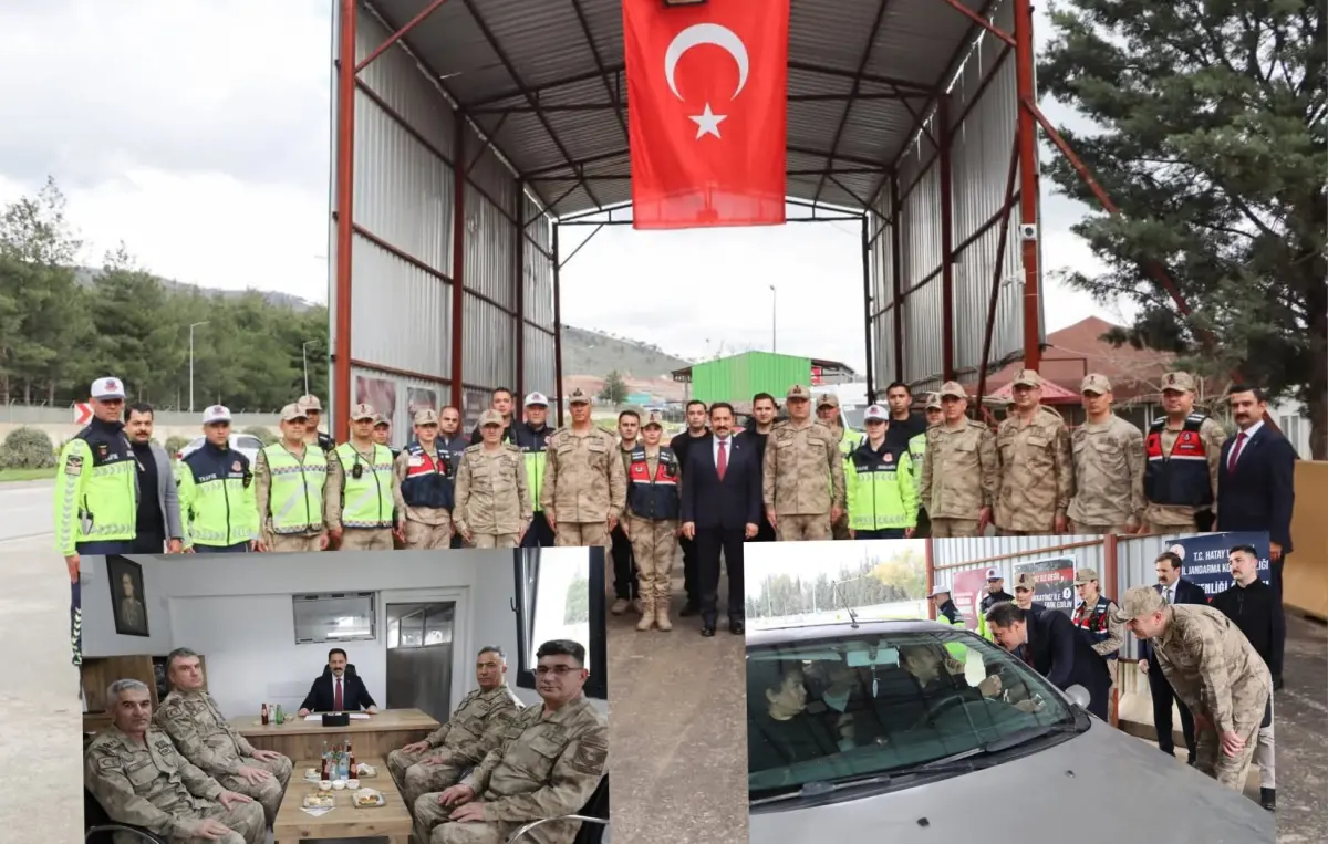 Vali Masatlı denetimde bayramlaştı