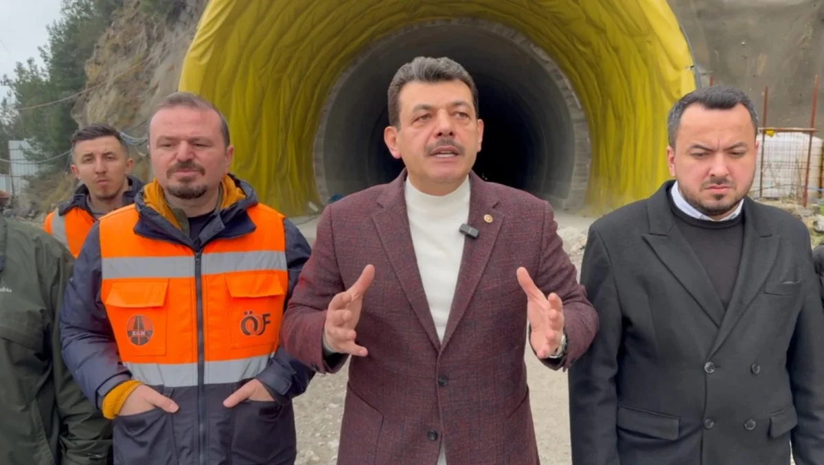 Zonguldak’ta tünel projesinde gelişme
